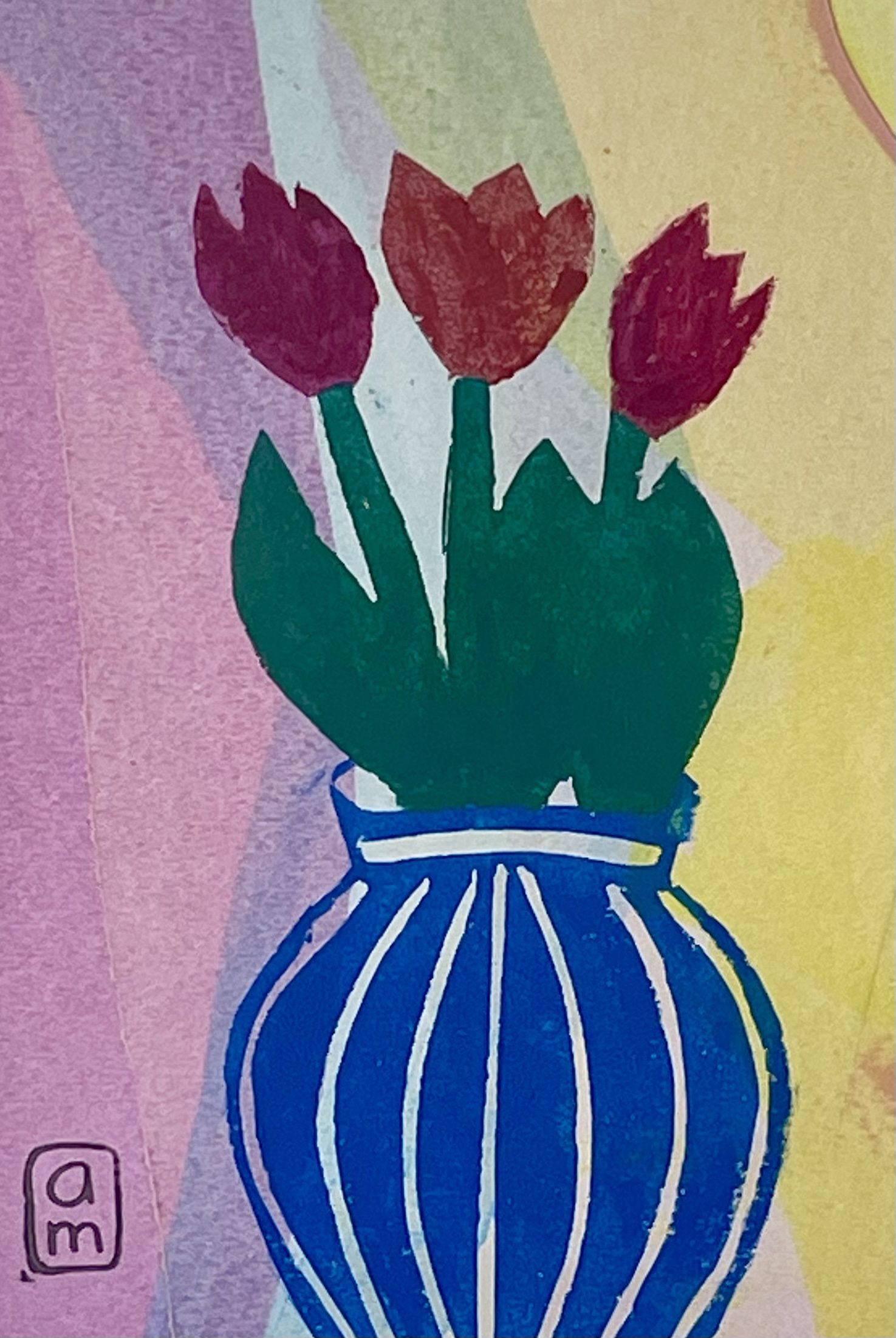 Tulpen in vaas Multiprint 3 - Afbeelding 2